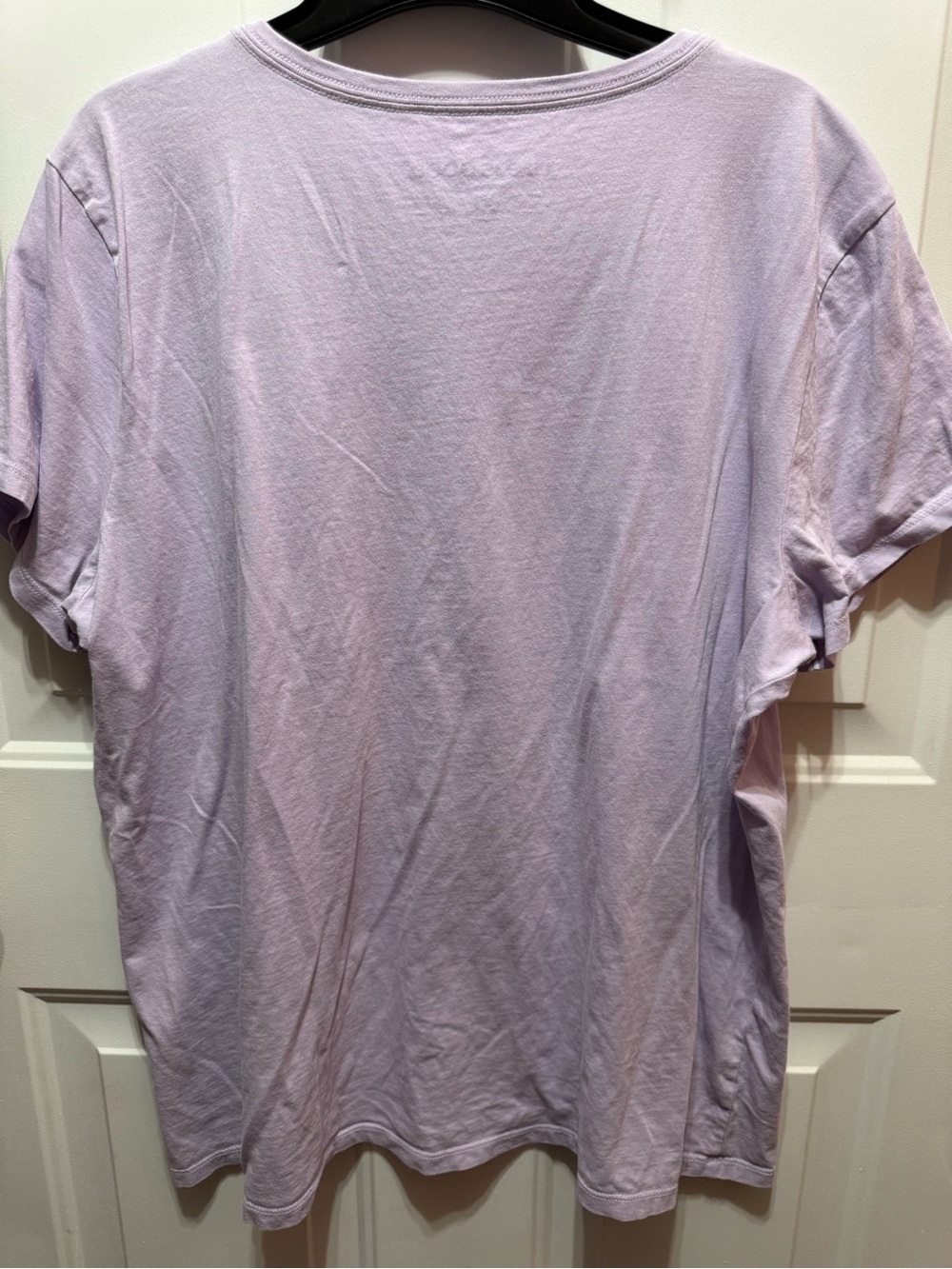 Life Is Good Lavender Crusher Lite V-Neck Tee with Mason Jar and Fireflies XL - Picture 2 of 2